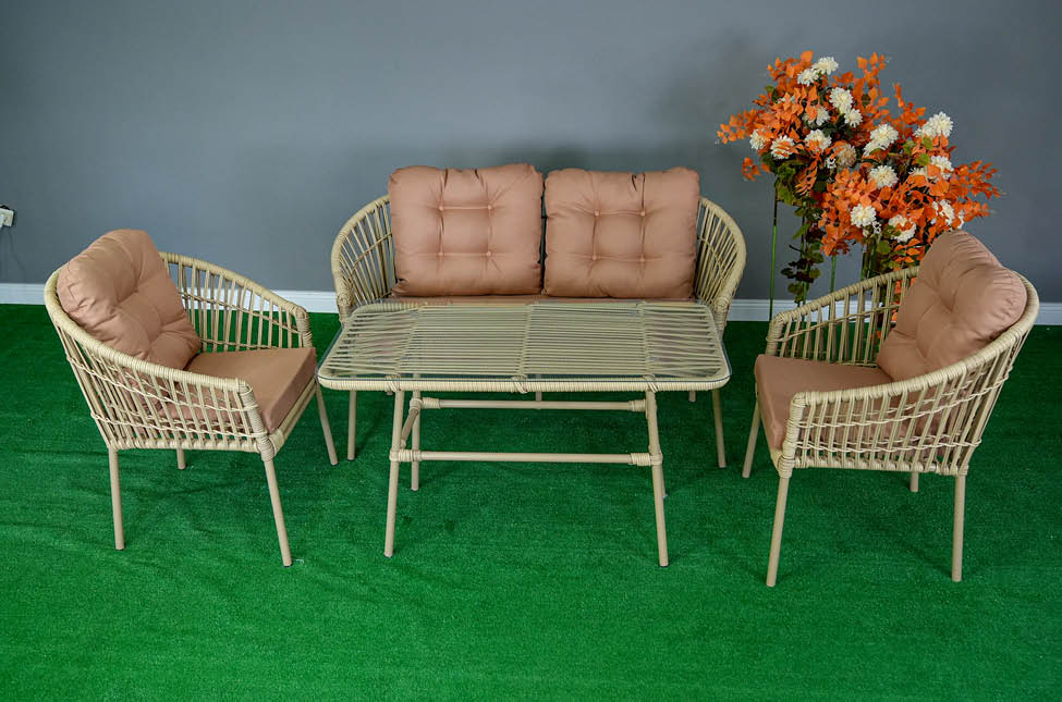 Loft Rattan Çay Seti