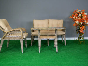 Paris Rattan Çay Seti | Bahçe Mobilyaları - Görsel 5