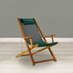 İroko Mimoza Yarım Şezlong