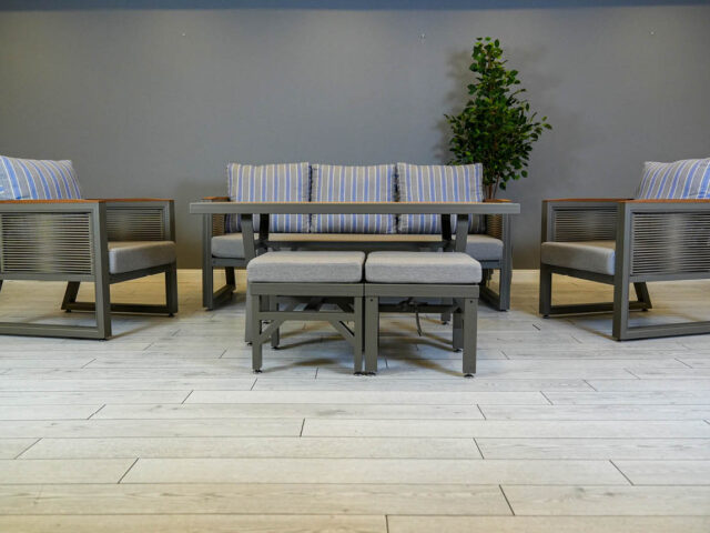 Aluminyum Pars Oturma Grubu