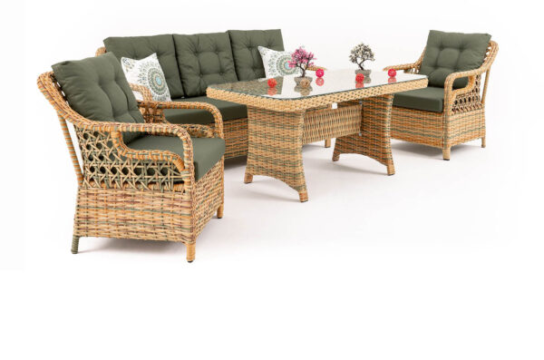 Venedik Rattan Oturma Grubu