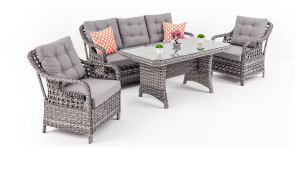 Venedik Rattan Oturma Grubu