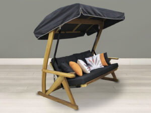 İroko A Model Yatarlı Salıncak | Bahçe Mobilyaları - Görsel 1